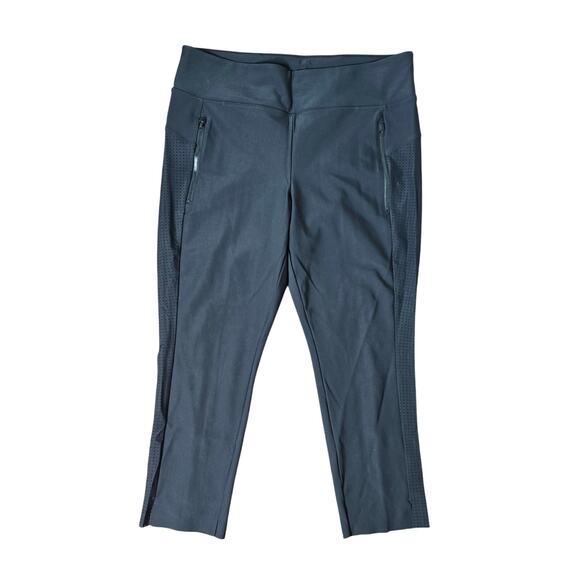 Athleta Stellar Crop Pants - Black - Size XL  - Style # 84445 - Picture 1 of 9